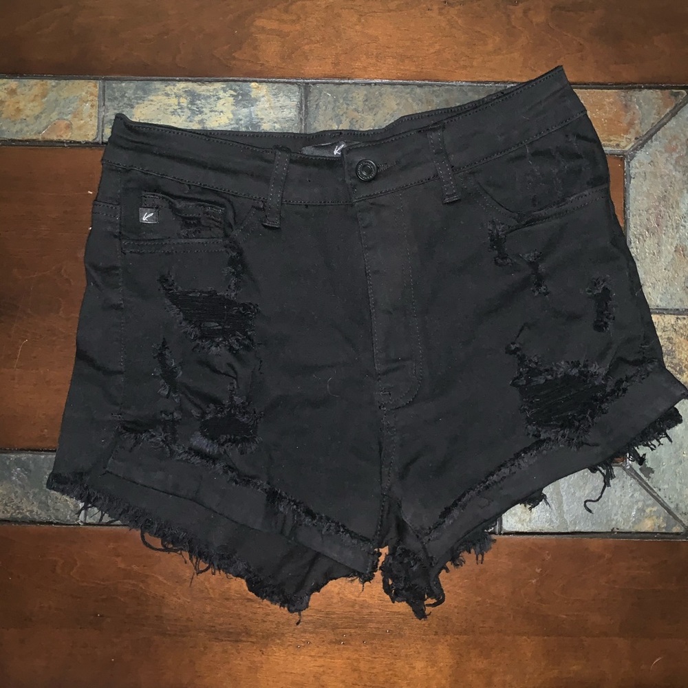 Black High waisted Shorts